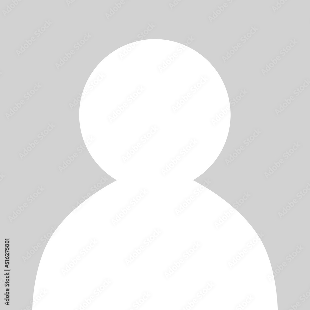 Avatar, profile, anonymous generic image person, website placeholder icon